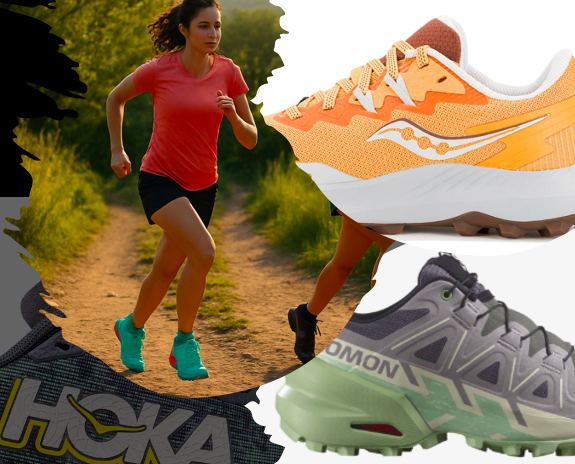 chaussure trail feme