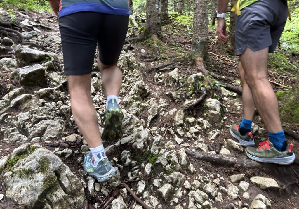 fractionné long en trail