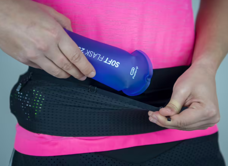 ceinture hydratation de running porte flasques