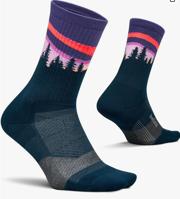 feetures trail max cushion mini crew chaussette mixte